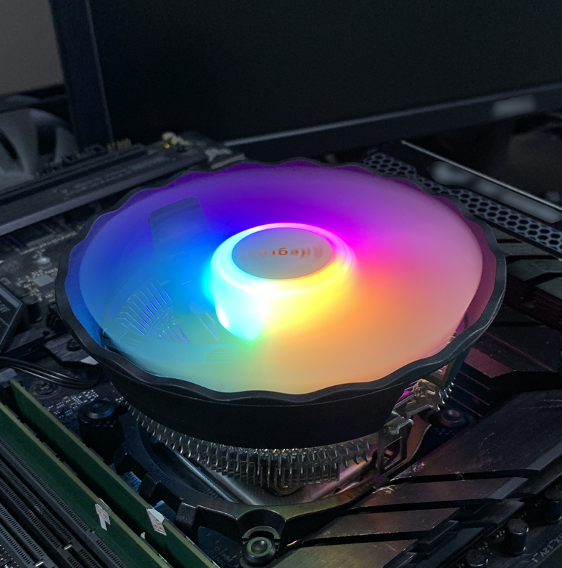 Tablet Computer Accessories - RGB Chłodzenie Powietrzne CPU 90mm Wentylator
