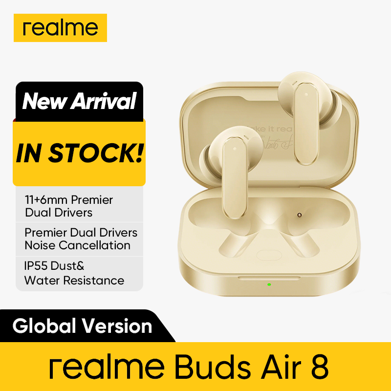 Realme Tablet Accessories - Realme Buds Air 8 Bezprzewodowe Słuchawki