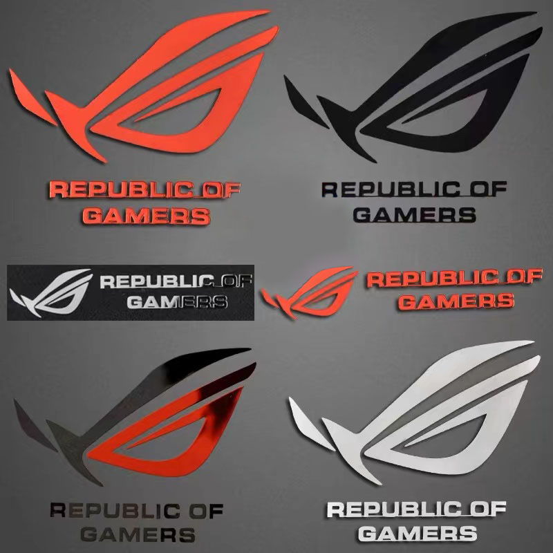 Tablet Accessories Case - ASUS ROG player Country Metalowa naklejka