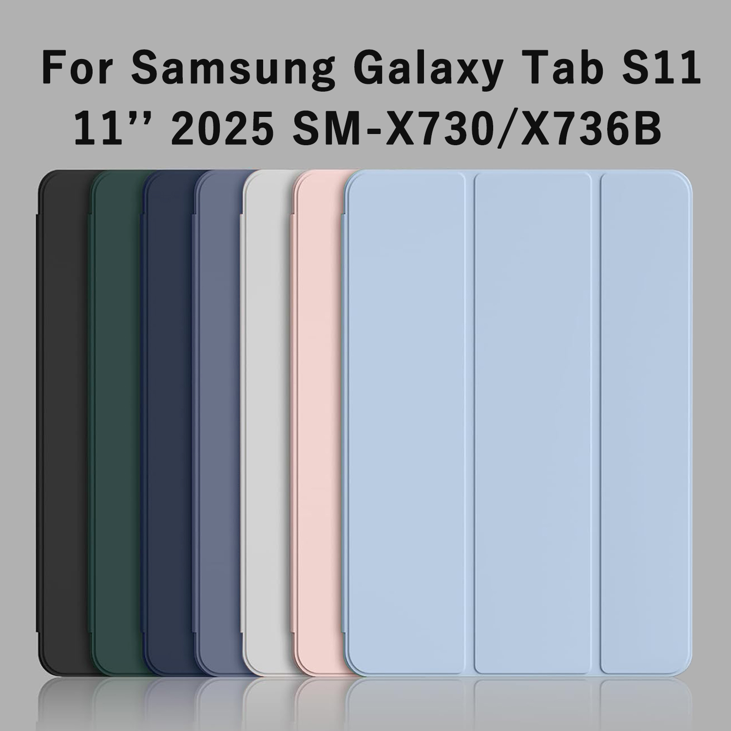 Samsung Tablet S11 Accessories - Etui z klapką, składane na trzy