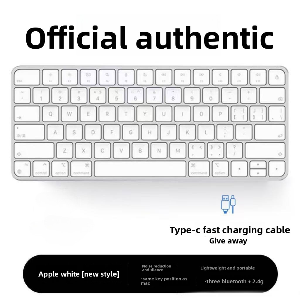 Tablet Accessories Aesthetic - Klawiatura Bluetooth Magic Keyboard do iPada,