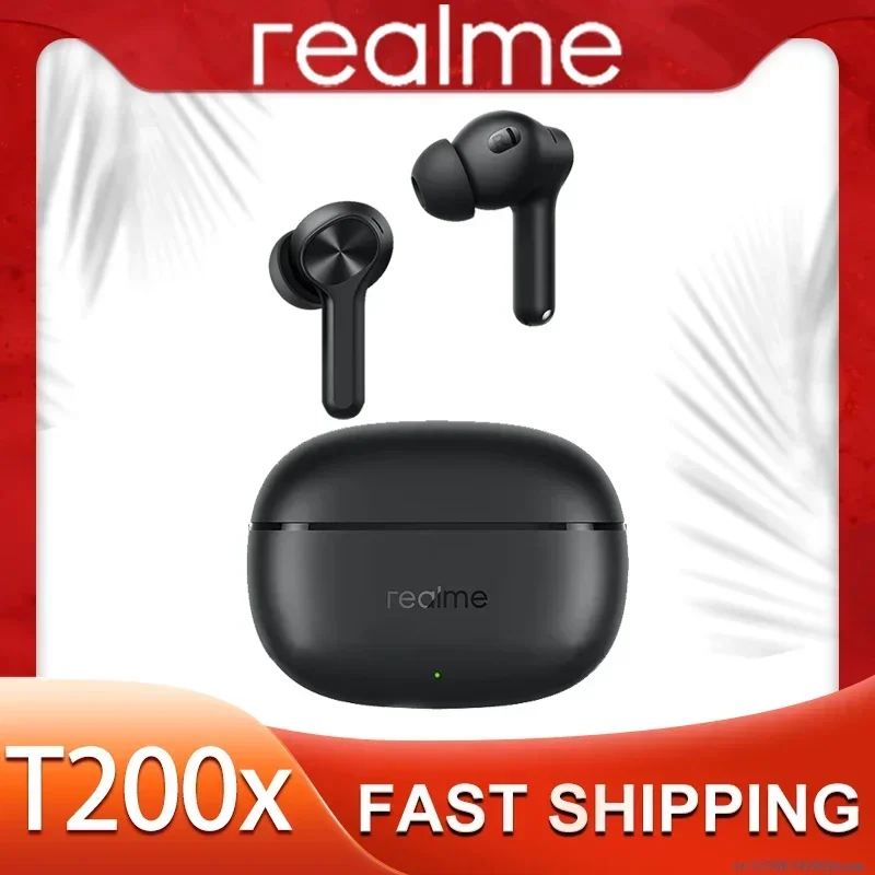 Realme Tablet Accessories - Słuchawki bezprzewodowe realme Buds T200X, Bluetooth