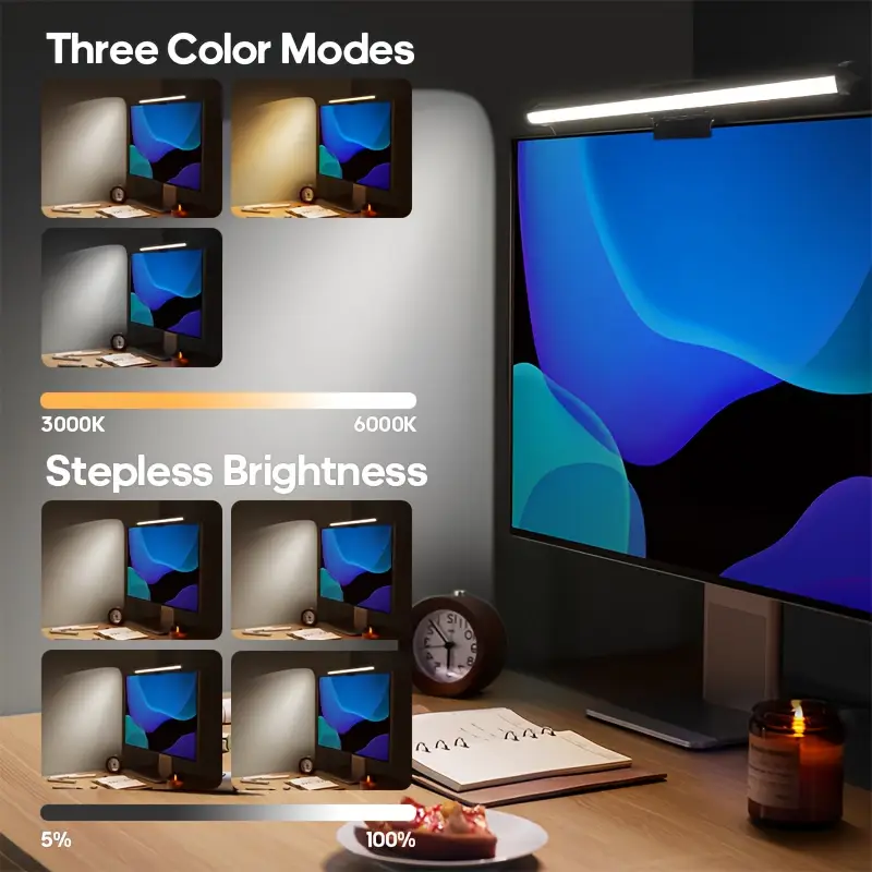 Lampa LED do monitora zasilana – Tablet Accessories Aesthetic recenzja i cena