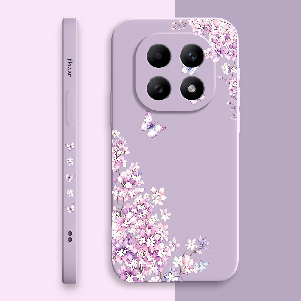 Fioletowe etui z motywem kwiat – Xiaomi Redmi Note 14 recenzja i cena