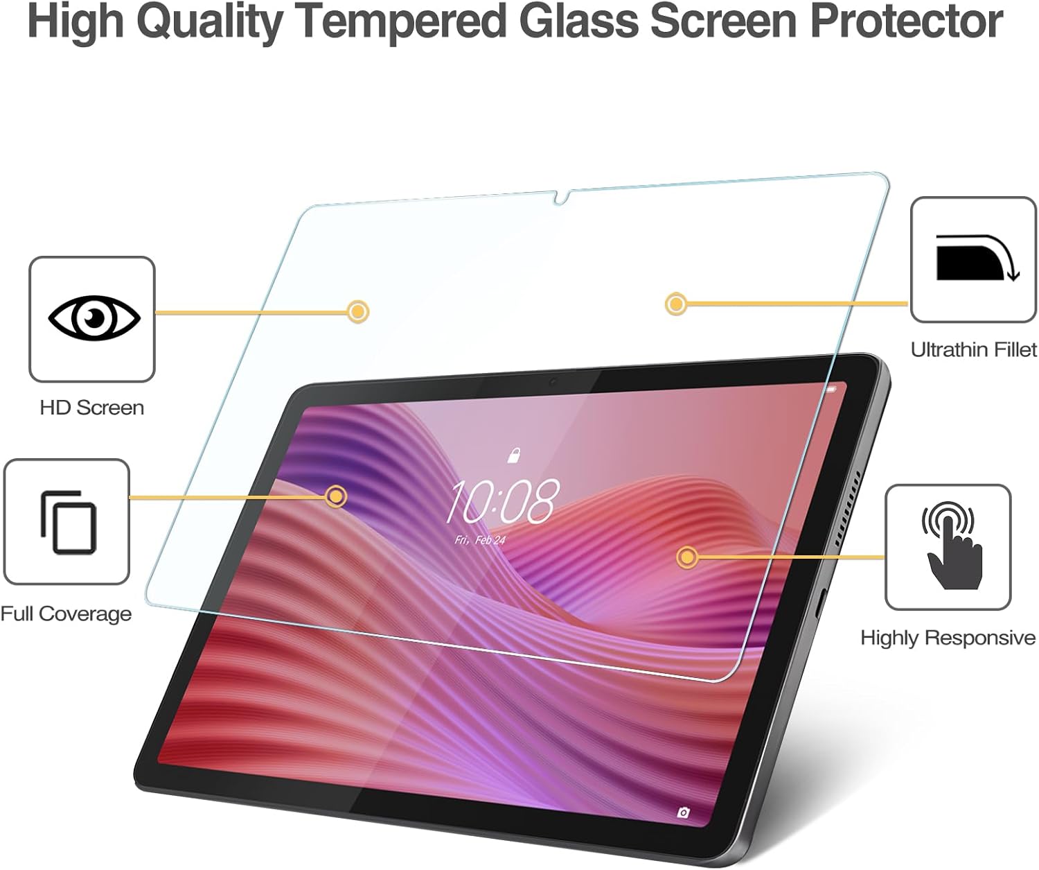1 szt. Szkło Hartowane 9H na E – Teclast Tablet Accessories recenzja i cena