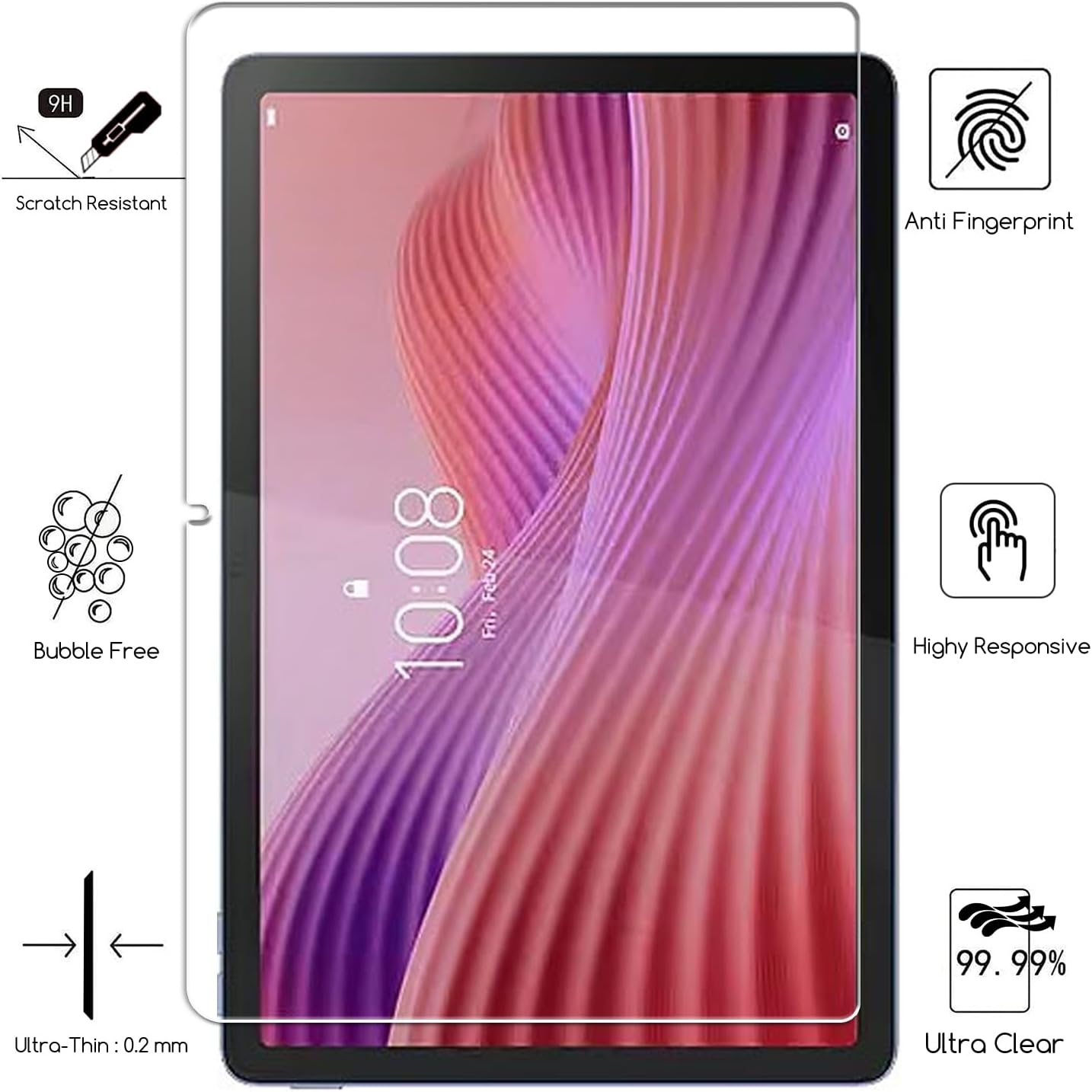1 szt. Szkło Hartowane 9H na E – Teclast Tablet Accessories recenzja i cena