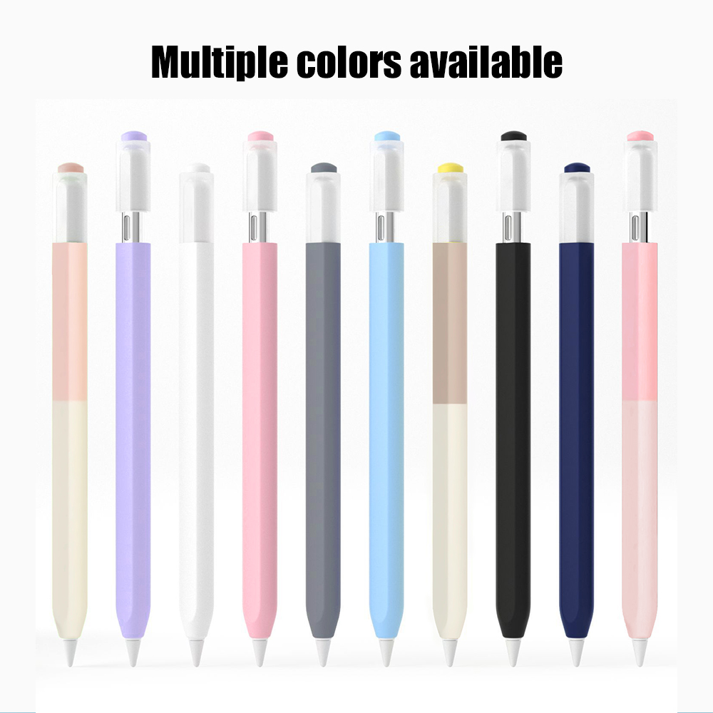 Kolorowy silikonowy pokrowiec  – Tablet Pencil Accessories recenzja i cena