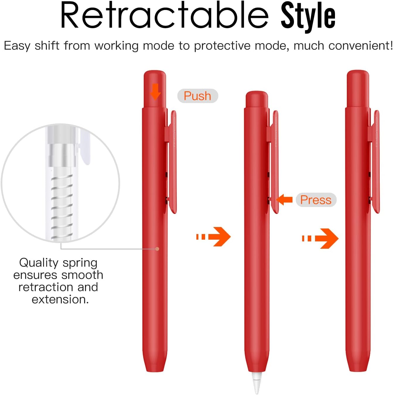 Etui z wysuwanym uchwytem na A – Tablet Pencil Accessories recenzja i cena