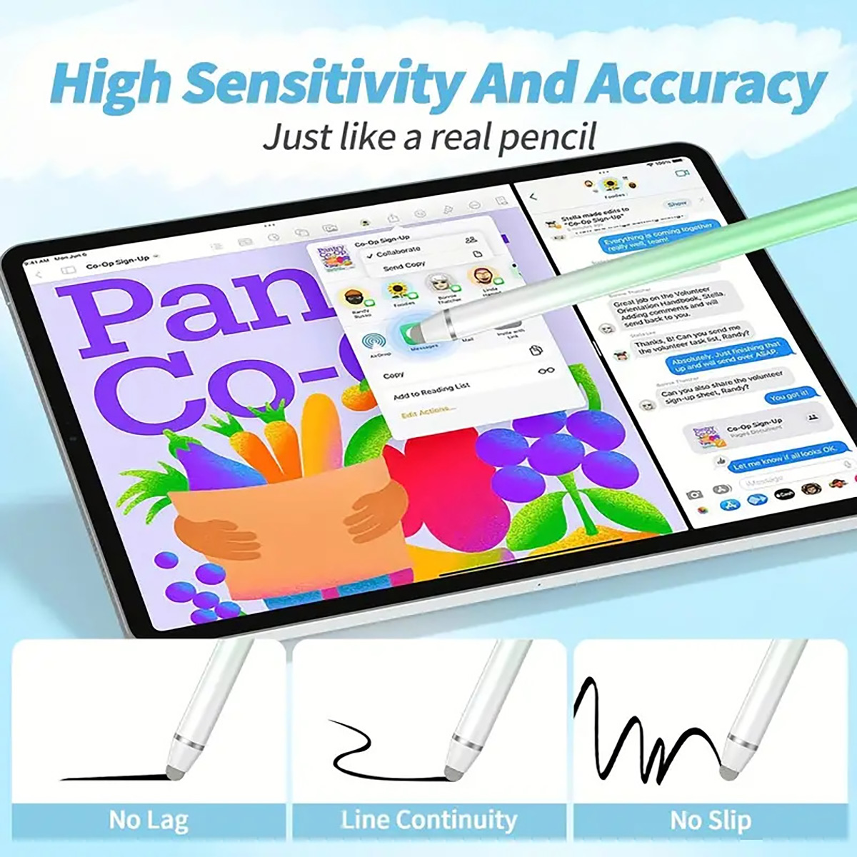 1 sztuka rysika dotykowego, od – Tablet Pencil Accessories recenzja i cena