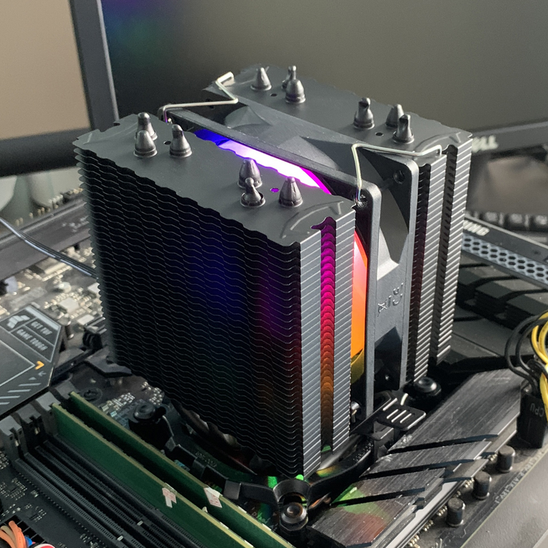 6 Heat Pipes CPU Air Cooler 4  – Tablet Computer Accessories recenzja i cena